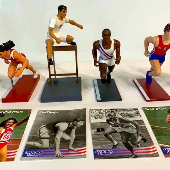 Olympic figurine w card Mattel vintage - Picture 4 of 15